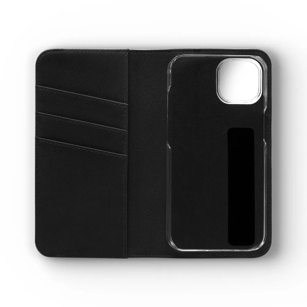 Flip Phone Case — "Fuel Your Journey, Not the Wifi" Wallet Cover