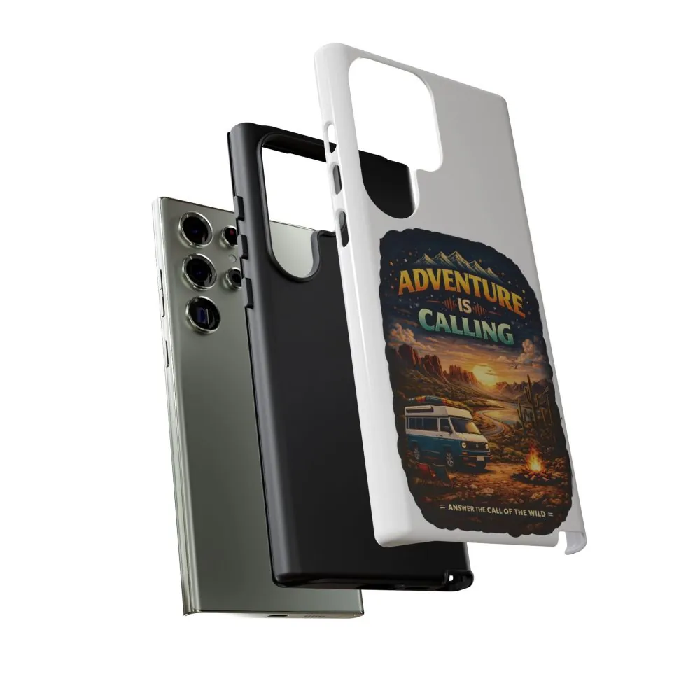 Phone Case — "Adventure Is Calling" (Design Scenic-Line)