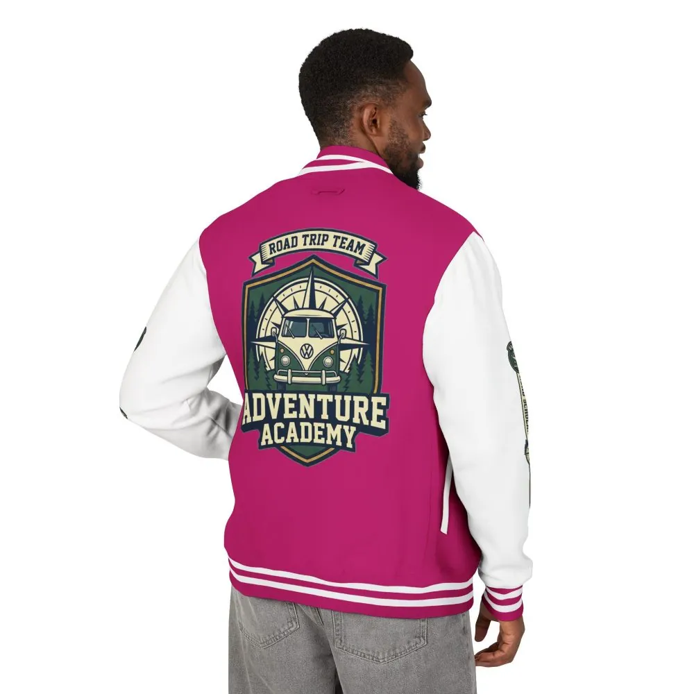 7394939316687054826_2048.jpeg Unisex Heavyweight Letterman Jacket (Awdis) —"Adventure Academy" Road Trip Team Varsity Jacket
