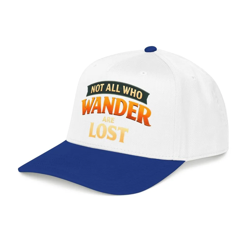 7395467687896684411_2048.jpeg Baseball Cap - "Not All Who Wander Are Lost" Design Scenic-Line