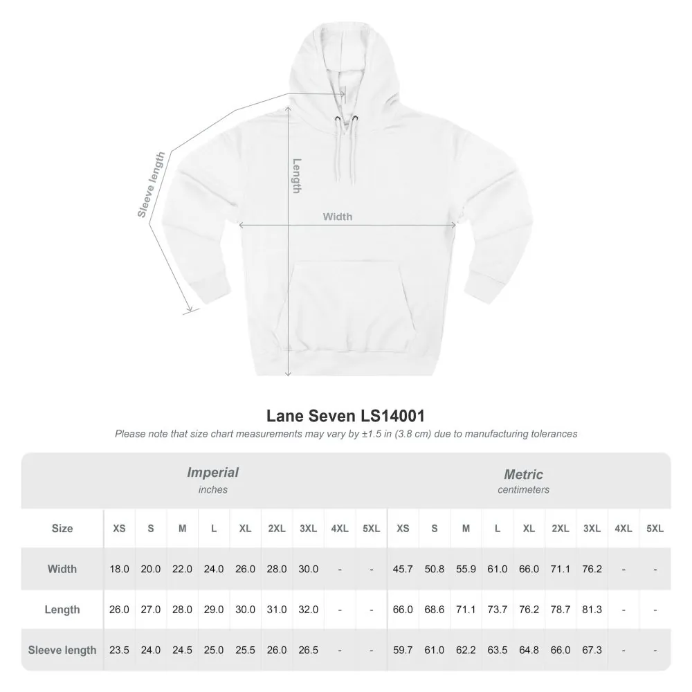 Three-Panel Fleece Hoodie - "Roots Are For Trees" Design F**K-Line