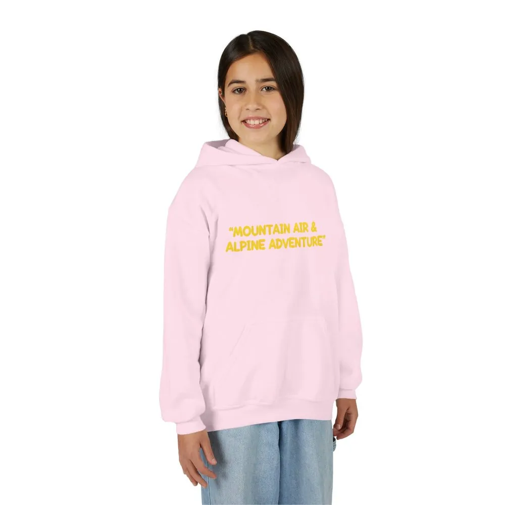 7406432080366692253_2048.jpeg Youth Hoodie(Gildan) – "Mountain Air And Alpine Adventure" (Design Sitcom-Line)