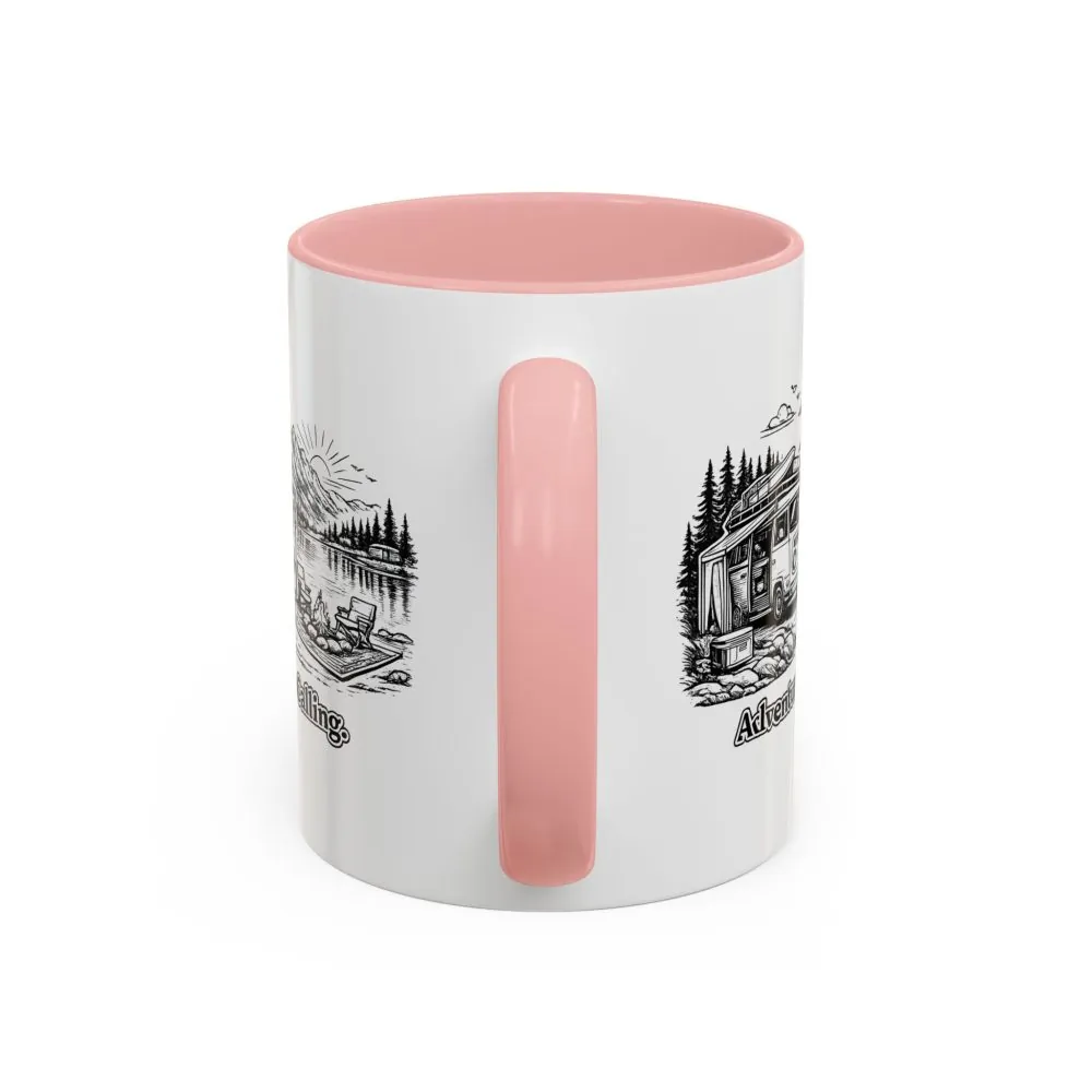 7419969246333184244_2048.jpeg Accent Coffee Mug (11, 15oz) — "Adventure Is Calling" Design Minimal-Line