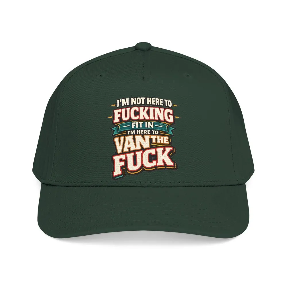 Baseball Cap - "I´m Not Here To Fucking Fit In" Design F**K-Line