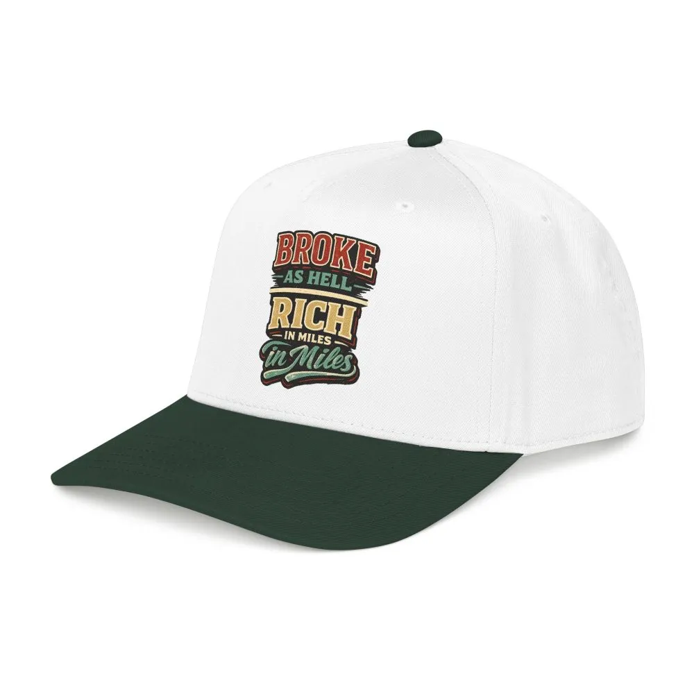 Baseball Cap - "Broke As Hell" Design F**K-Line
