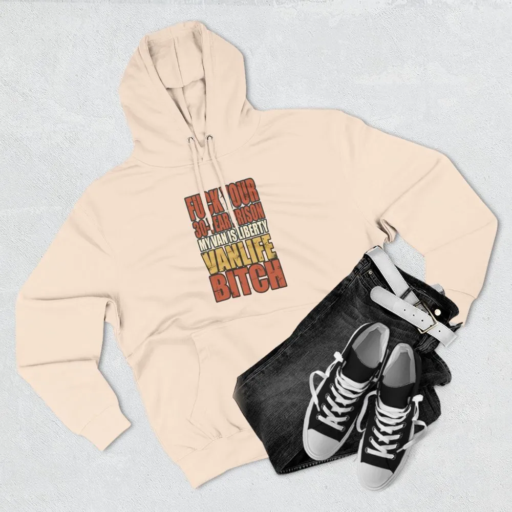 7482281152201746049_2048.jpeg Three-Panel Fleece Hoodie - "Fuck Your 30 Year" Design F**K-Line