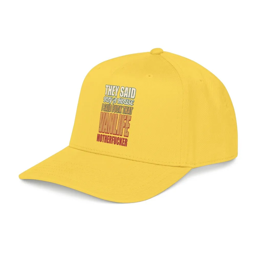 748258971646086200_2048.jpeg Baseball Cap - "They Said Buy A House" Design F**K-Line