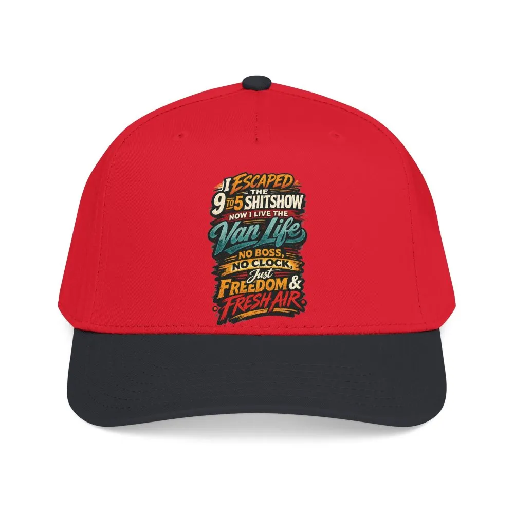 Baseball Cap - "I Escaped The 9 To 5" Design F**K-Line