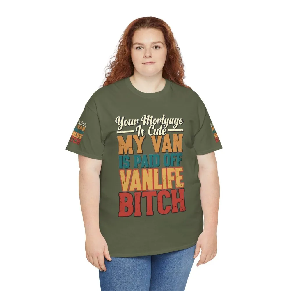 7494768548441152012_2048.jpeg Unisex Heavy Cotton Tee — "Your Mortgage Is Cute" Design F**K-Line