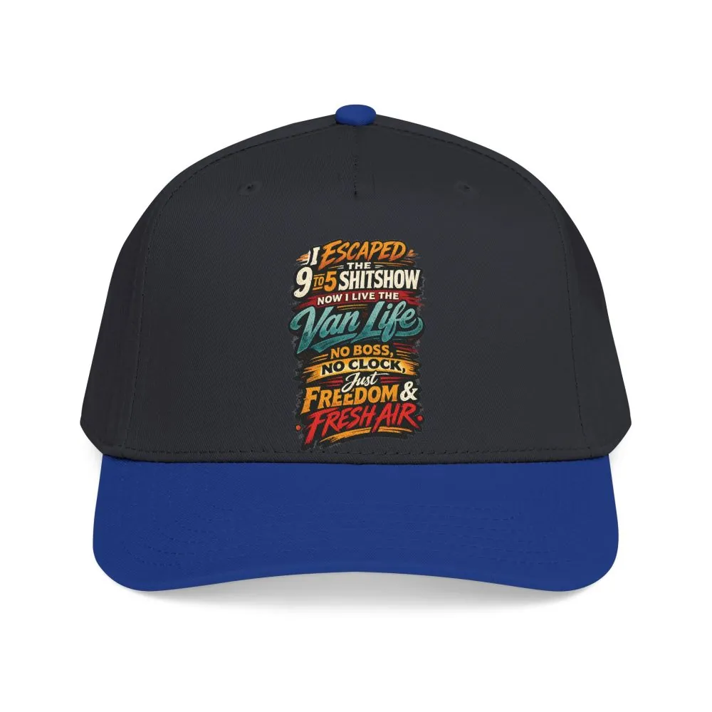 Baseball Cap - "I Escaped The 9 To 5" Design F**K-Line