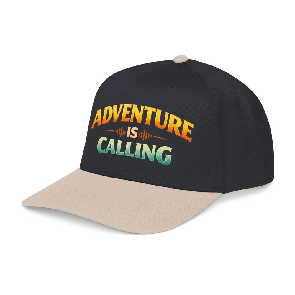 Baseball Cap - "Adventure Is Calling" Design Scenic-Line