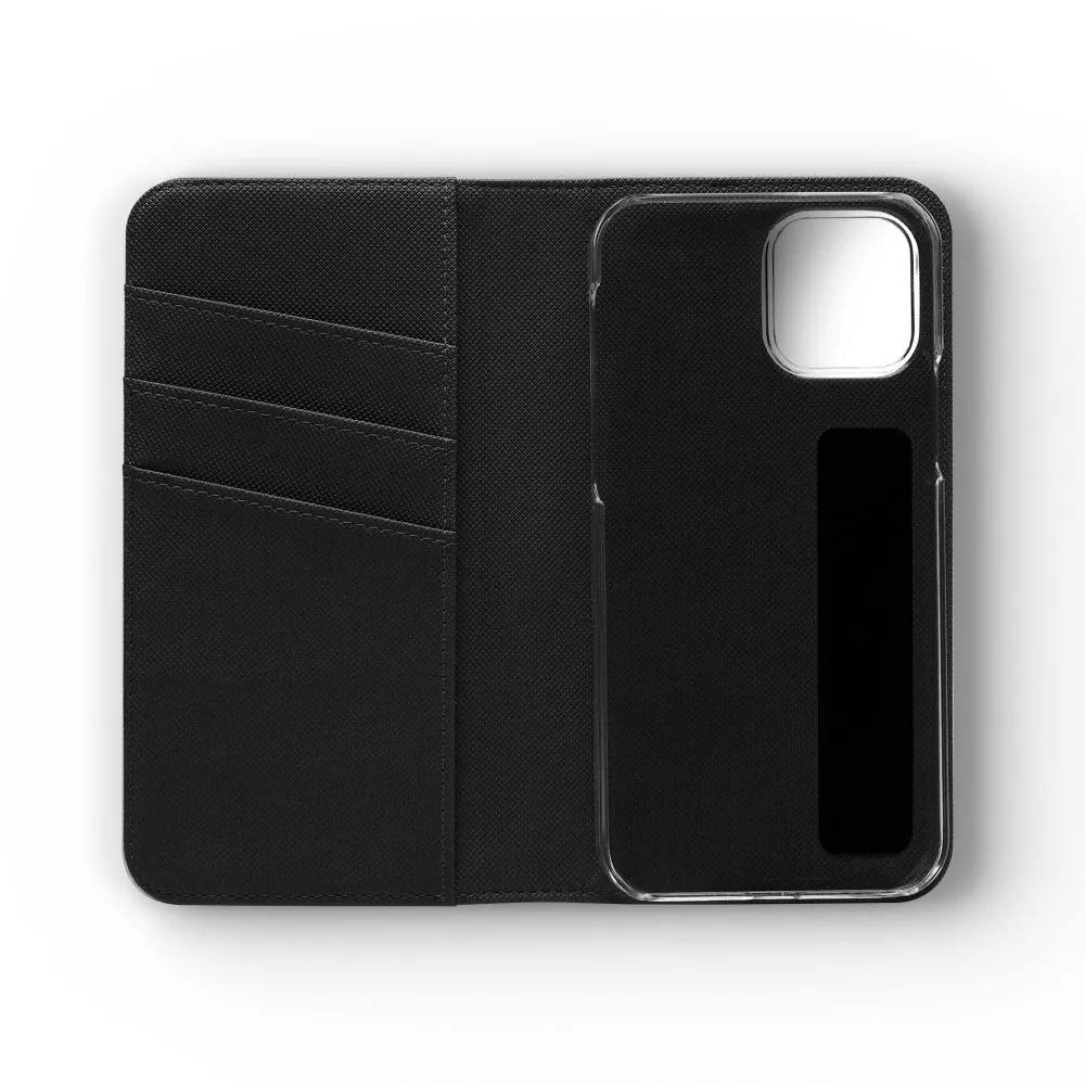 Flip Phone Case — "Fuel Your Journey, Not the Wifi" Wallet Cover