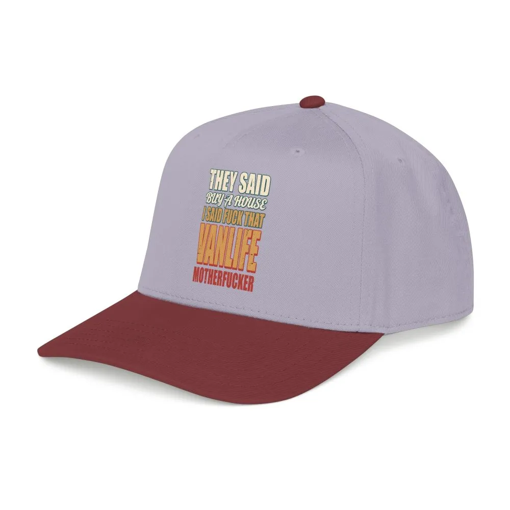 7516747189960797956_2048.jpeg Baseball Cap - "They Said Buy A House" Design F**K-Line