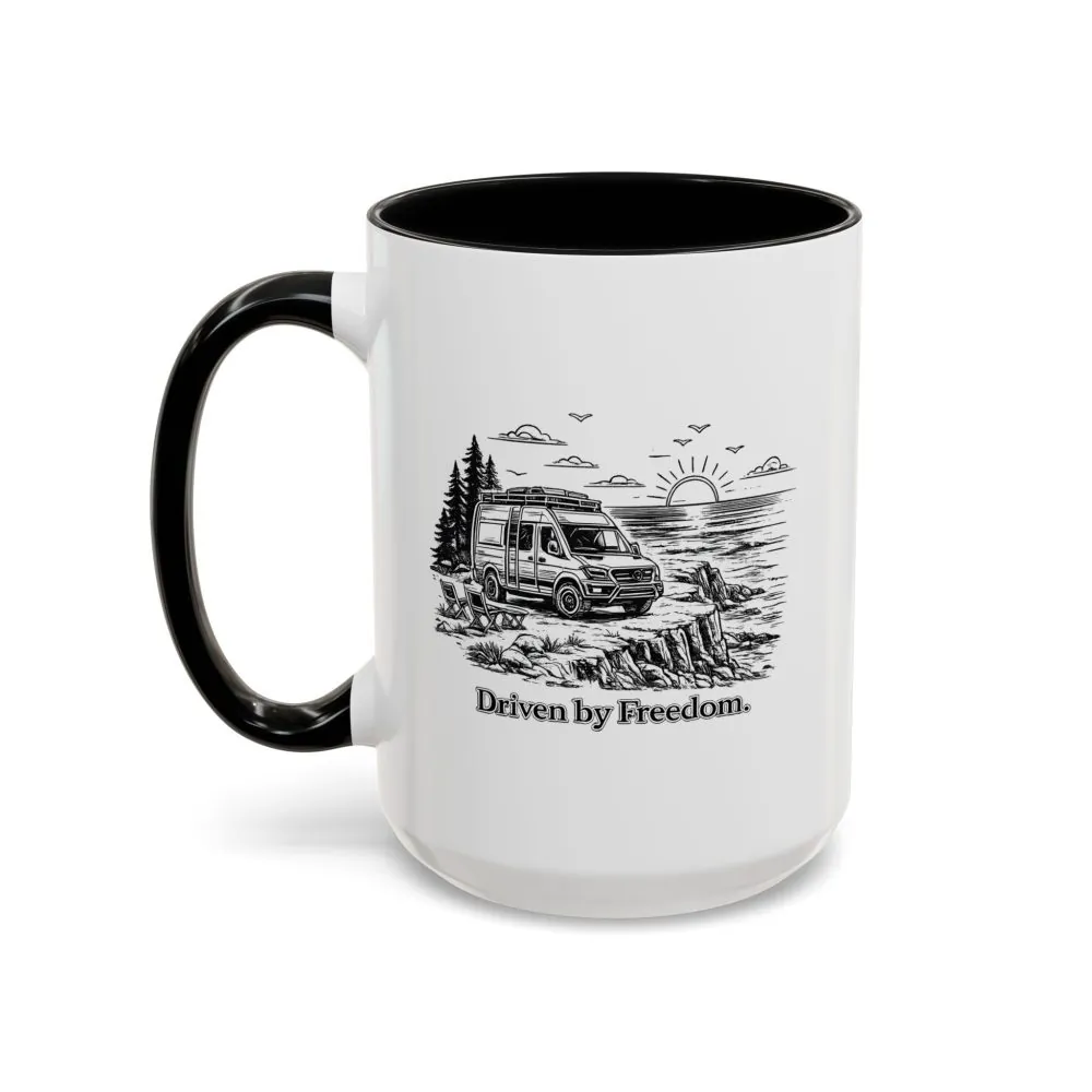 7533910287347308854_2048.jpeg Accent Coffee Mug (11, 15oz) — "Driven By Freedom" Design Minimal-Line