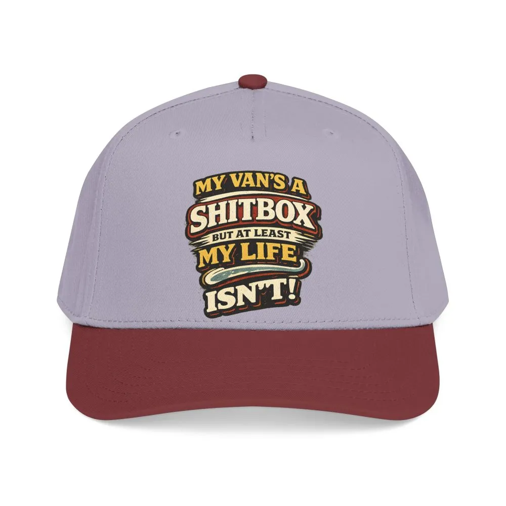 Baseball Cap - "My Van`s A Shitbox" Design F**K-Line