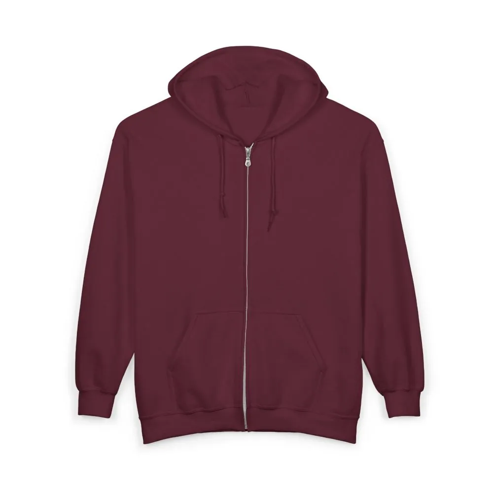 7574480060733003492_2048.jpeg Zip Hoodie — "Adventure Awaits-Go Where You Feel Most Alive" (Only Back Printed) Camper Van Adventure Zip-Up