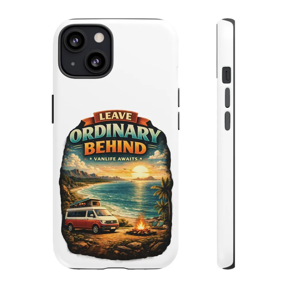 Phone Case — "Leave Ordinary Behind" (Design Scenic-Line)