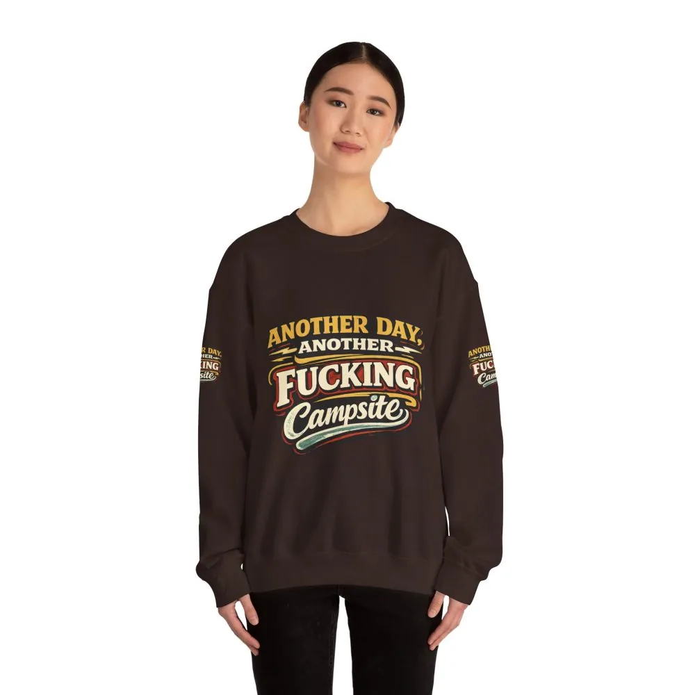 Unisex Heavy Blend™ Crewneck Sweatshirt — "Another Day" Design F**K-Line