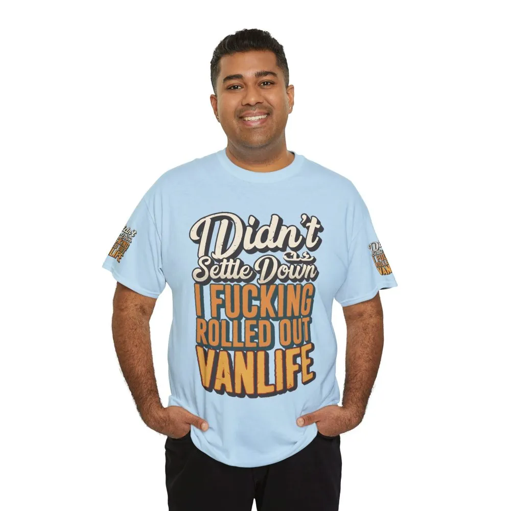 7607486928485811502_2048.jpeg Unisex Heavy Cotton Tee — "Dind´t Settle Down" Design F**K-Line