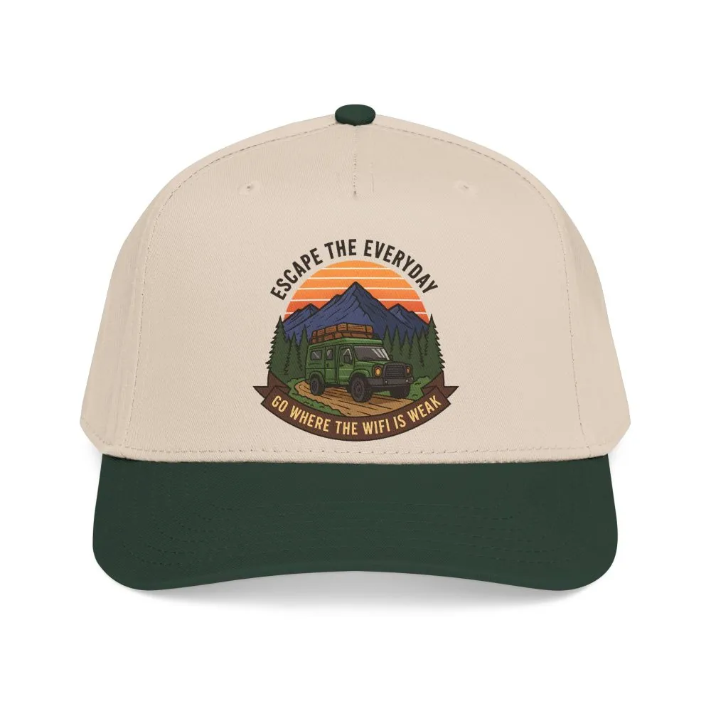 7624267005271686763_2048.jpeg Baseball Cap - 'Escape the Everyday' Off-Road Adventure Hat