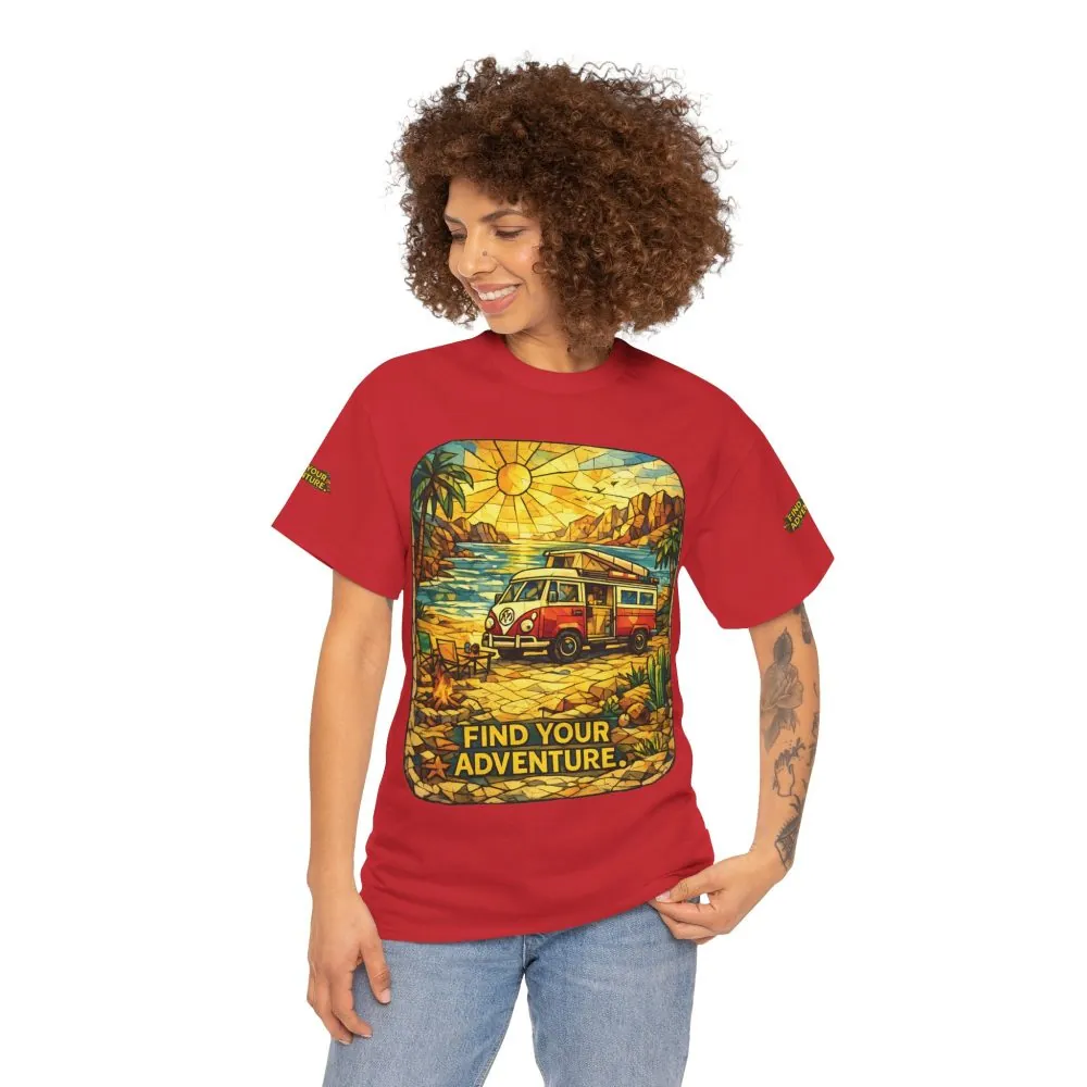 7640319830271999136_2048.jpeg Unisex Heavy Cotton Tee — "Find Your Adventure" Design Cubic-Line