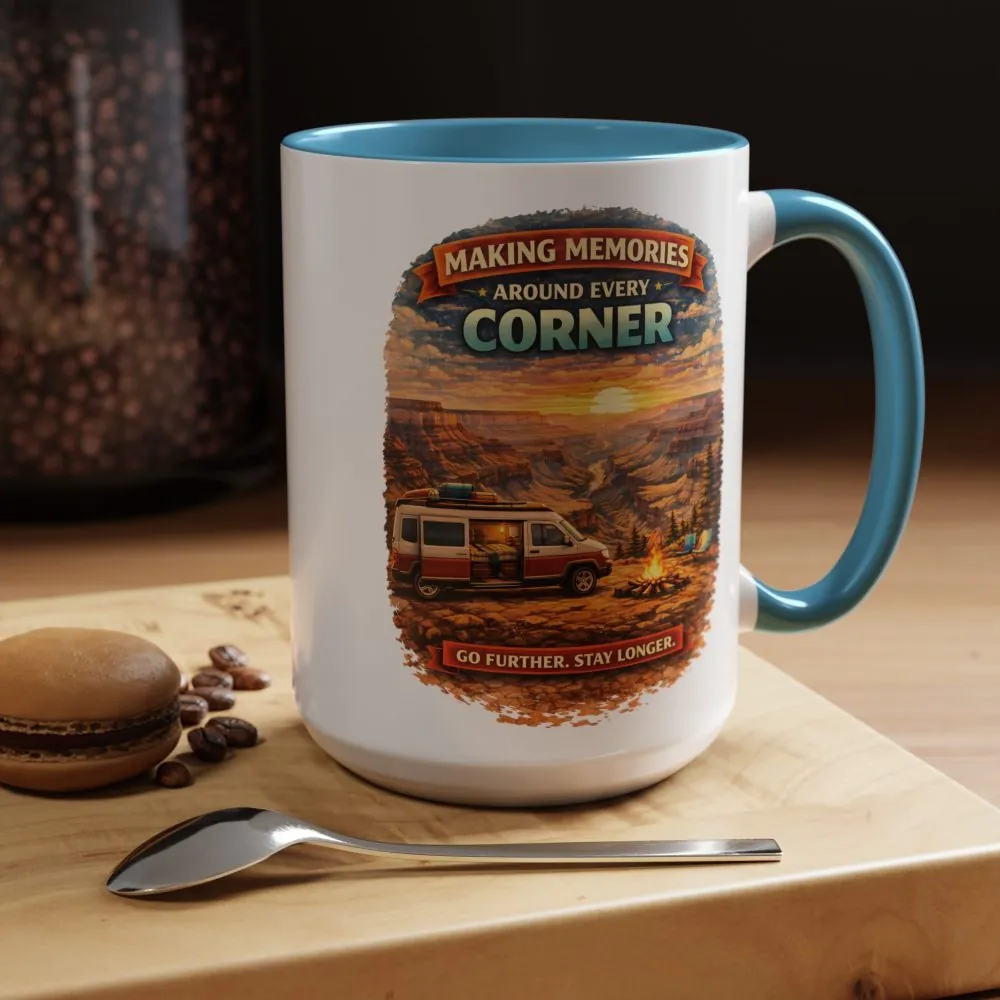 7660115025367706952_2048.jpeg Accent Coffee Mug (11, 15oz) — "Making Memories Around Every Corner" Design Scenic-Line