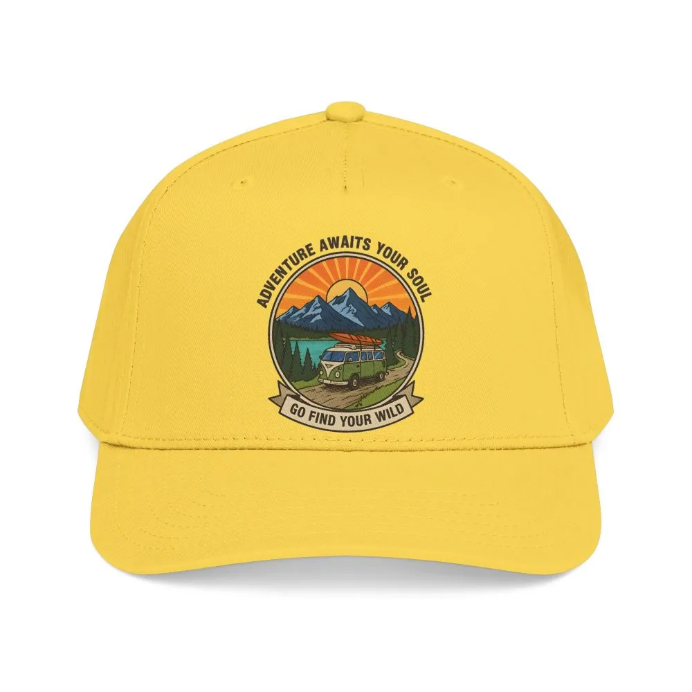 Baseball Cap — "Go Find Your Wild" Outdoor Patch