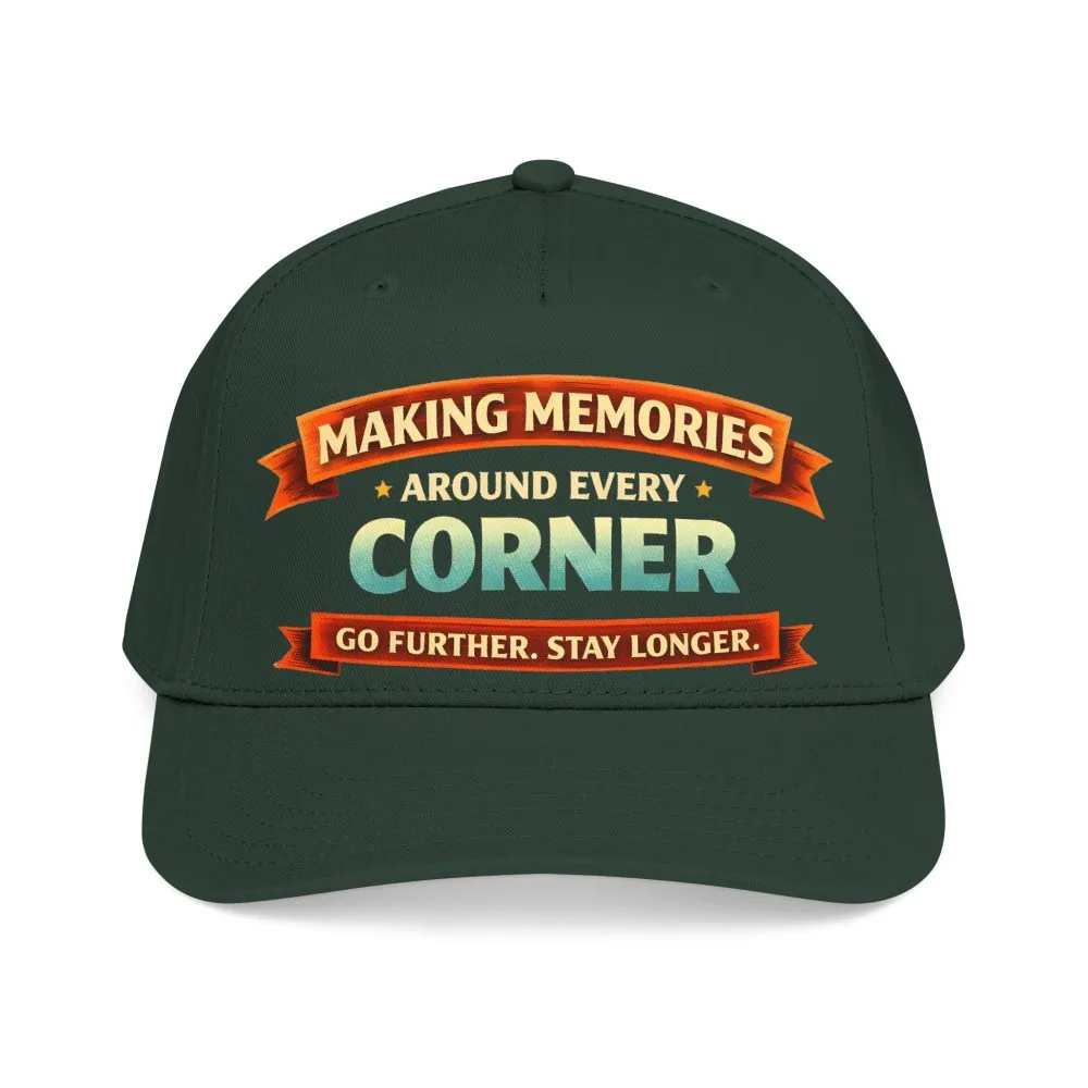 Baseball Cap - "Making Memories Around Every Corner" Design Scenic-Line
