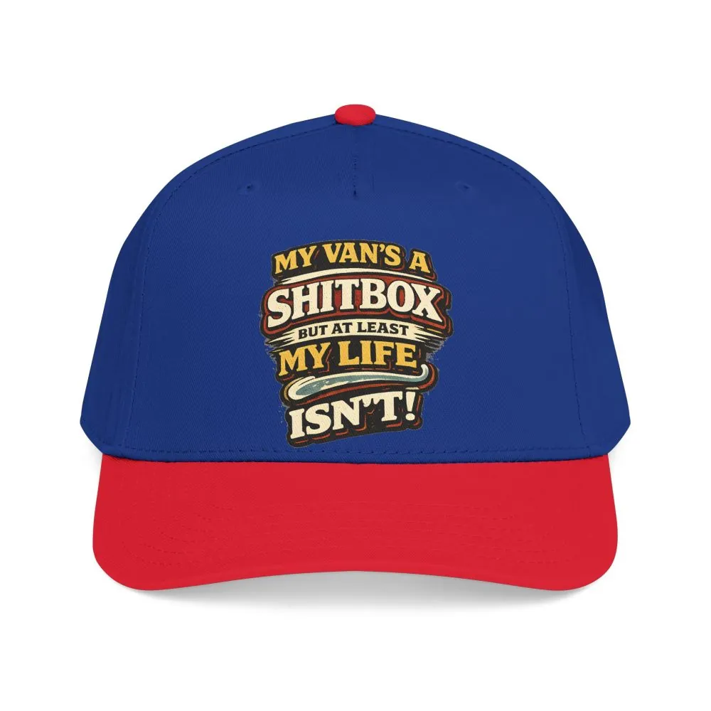 Baseball Cap - "My Van`s A Shitbox" Design F**K-Line
