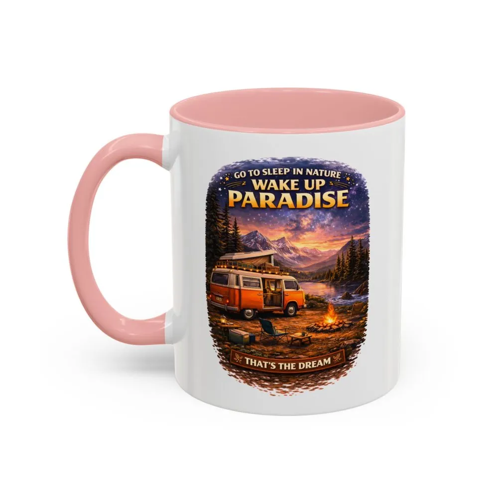 773932250887336042_2048.jpeg Accent Coffee Mug (11, 15oz) — "Go to Sleep in Nature" Design Scenic-Line