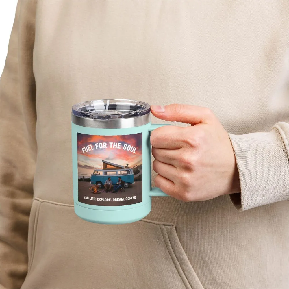 774588960625438414_2048.jpeg Coffee Mug Tumbler, 15oz — "Fuel for the Soul"