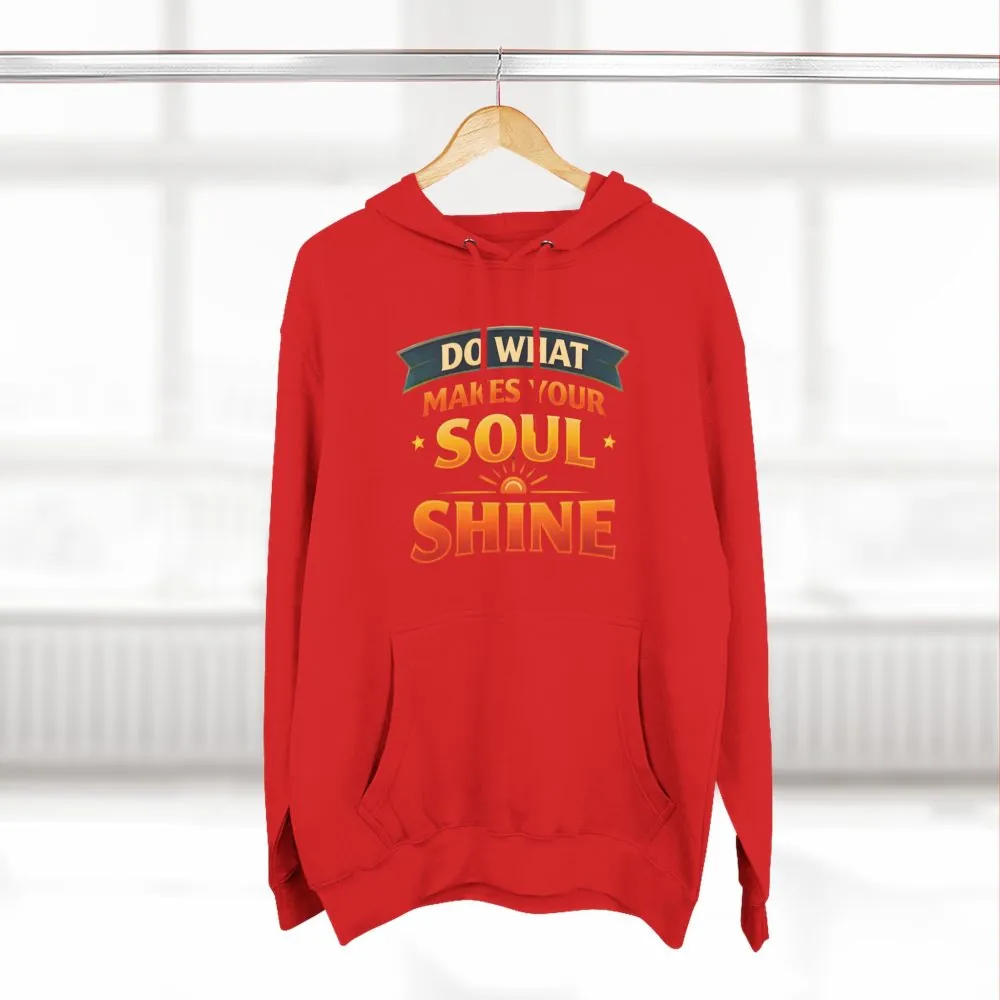 7767658955117831923_2048.jpeg Three-Panel Fleece Hoodie - "Do What Makes Your Soul Shine" Design Scenic-Line