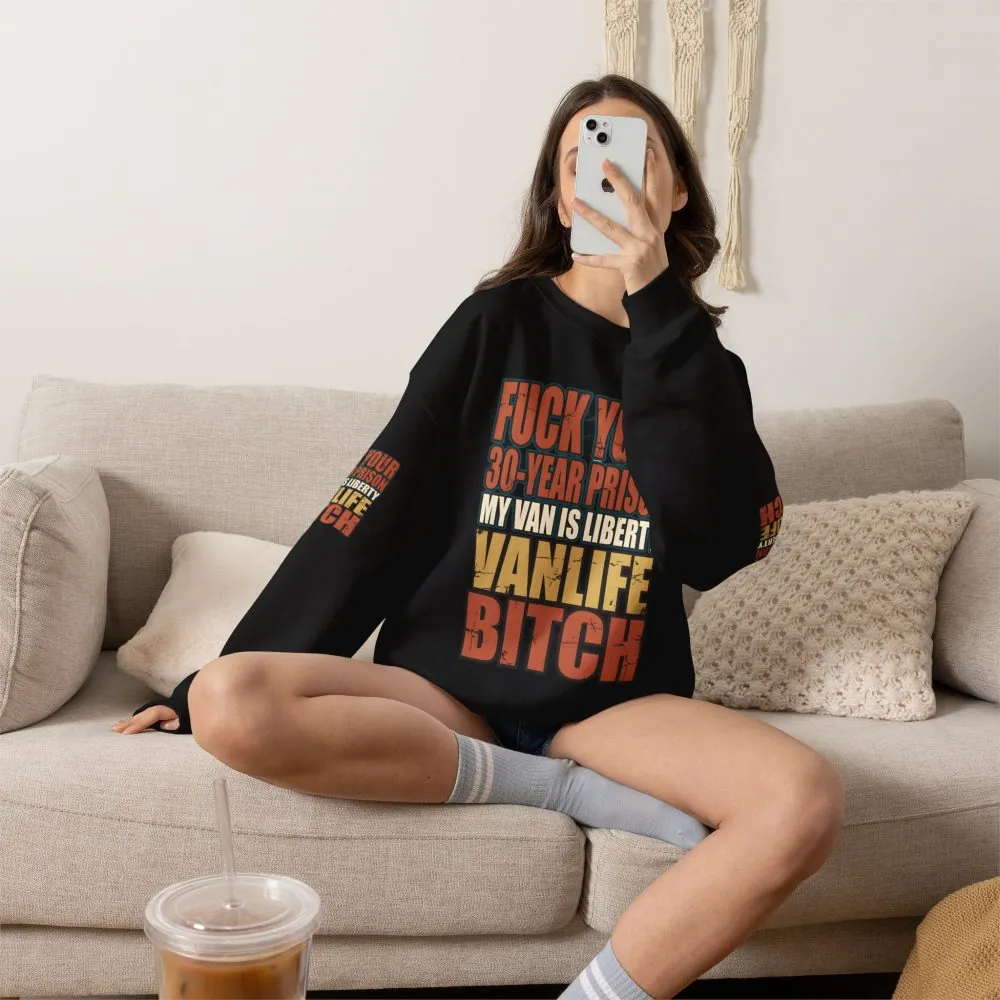 Unisex Heavy Blend™ Crewneck Sweatshirt — "Fuck Your 30 Year" Design F**K-Line
