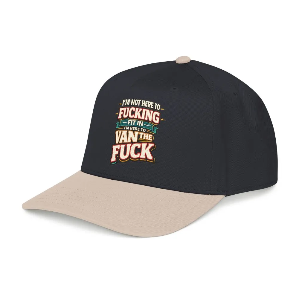 Baseball Cap - "I´m Not Here To Fucking Fit In" Design F**K-Line