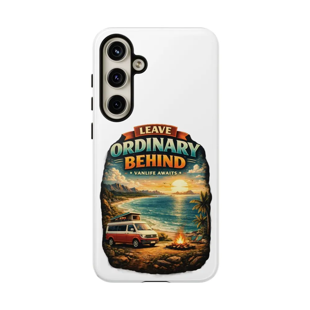 Phone Case — "Leave Ordinary Behind" (Design Scenic-Line)