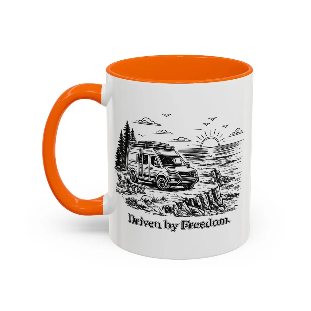 7842049467550893121_2048.jpeg Accent Coffee Mug (11, 15oz) — "Driven By Freedom" Design Minimal-Line