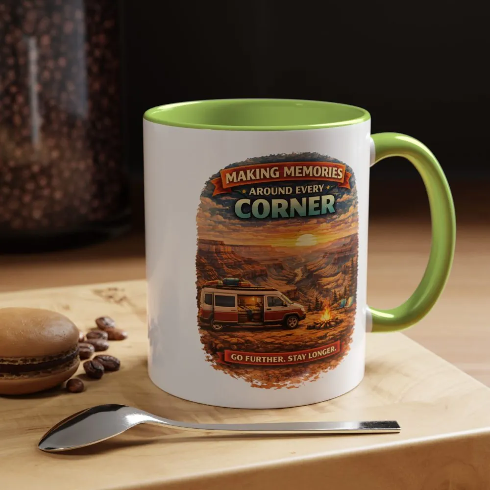 7864291482481078074_2048.jpeg Accent Coffee Mug (11, 15oz) — "Making Memories Around Every Corner" Design Scenic-Line