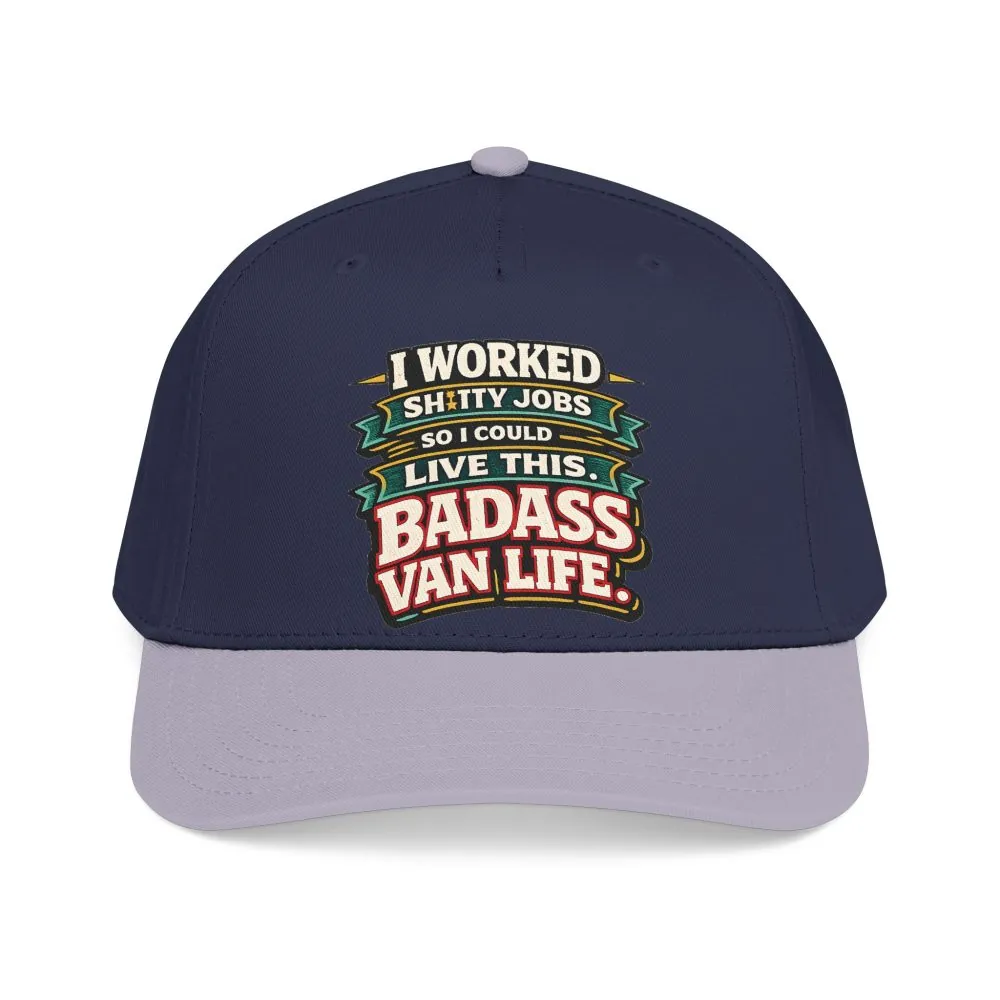 7875694840428658753_2048.jpeg Baseball Cap - "I Worked Shitty Jobs" Design F**K-Line