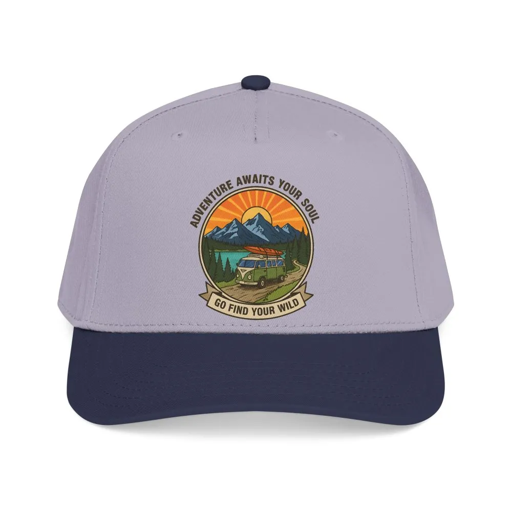 Baseball Cap — "Go Find Your Wild" Outdoor Patch