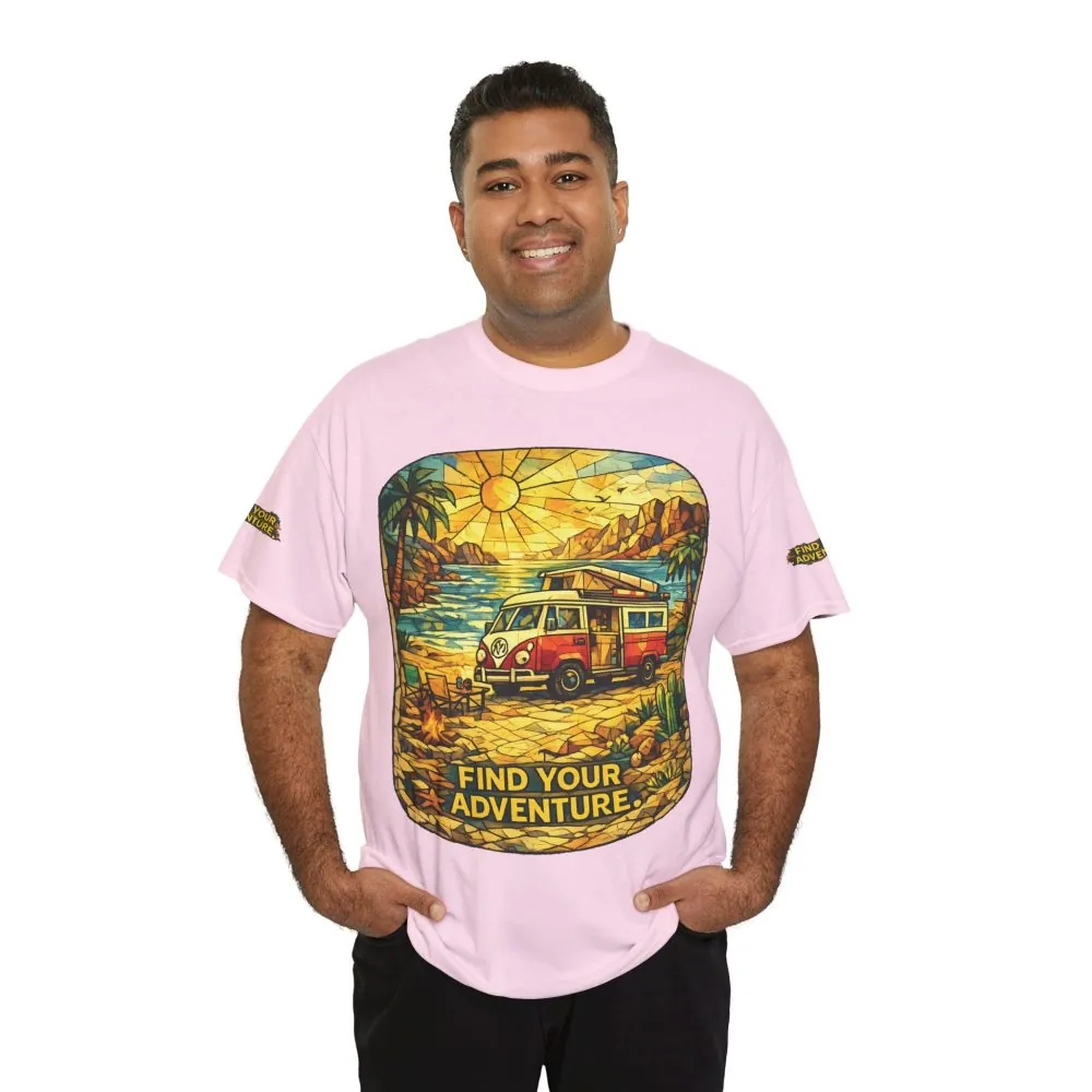7904744027025160308_2048.jpeg Unisex Heavy Cotton Tee — "Find Your Adventure" Design Cubic-Line