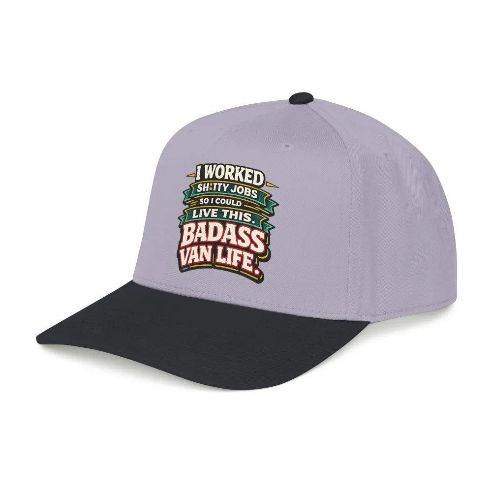 7907058421831594457_2048.jpeg Baseball Cap - "I Worked Shitty Jobs" Design F**K-Line