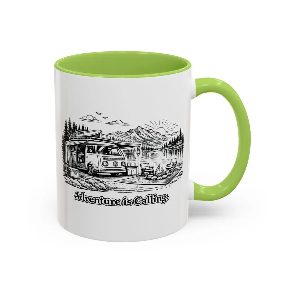 7957636185735768416_2048.jpeg Accent Coffee Mug (11, 15oz) — "Adventure Is Calling" Design Minimal-Line