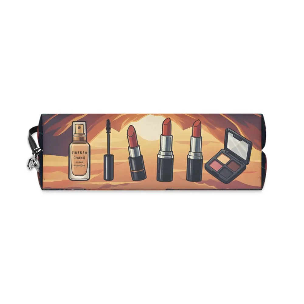 Makeup Bag — "Lifes A Journey Dress Accordingly" campervan quoted