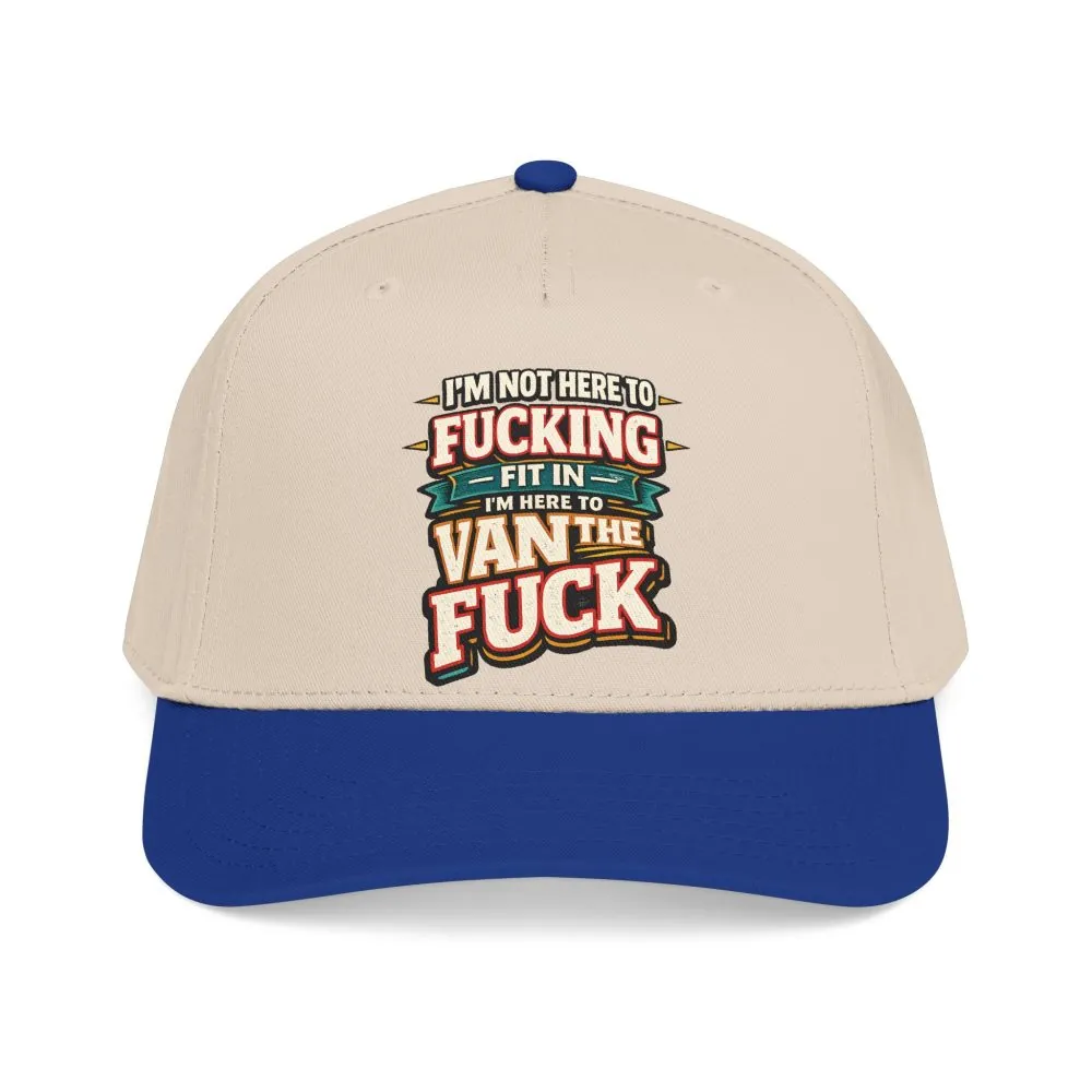 Baseball Cap - "I´m Not Here To Fucking Fit In" Design F**K-Line