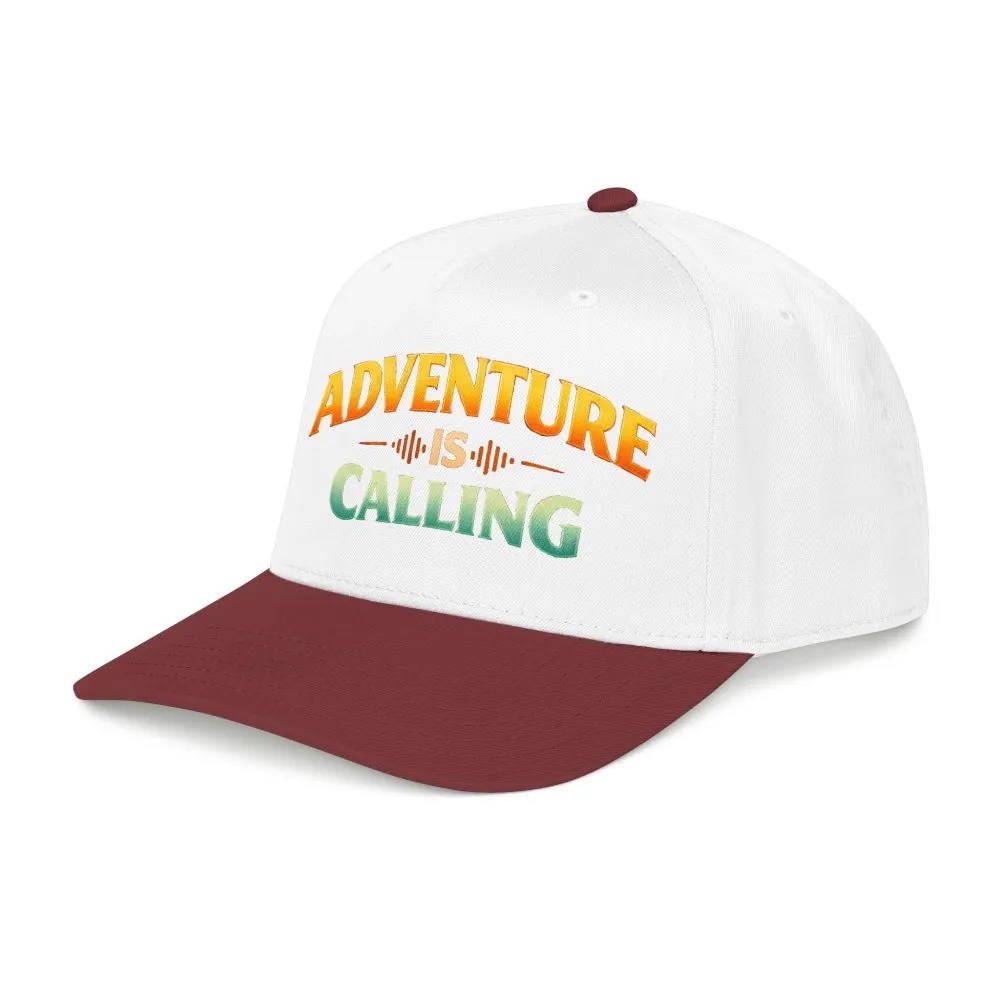 Baseball Cap - "Adventure Is Calling" Design Scenic-Line