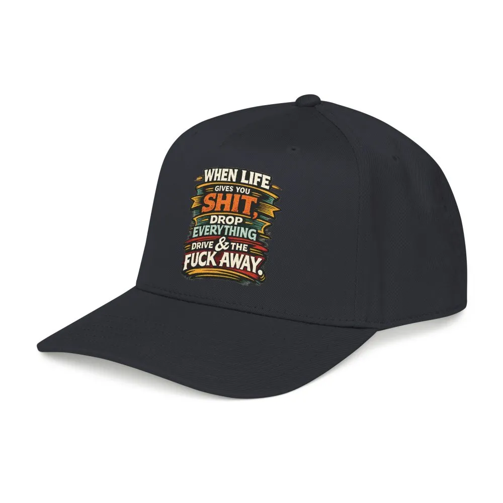 8040445639498863859_2048.jpeg Baseball Cap - "When Live Gives You Shit" Design F**K-Line
