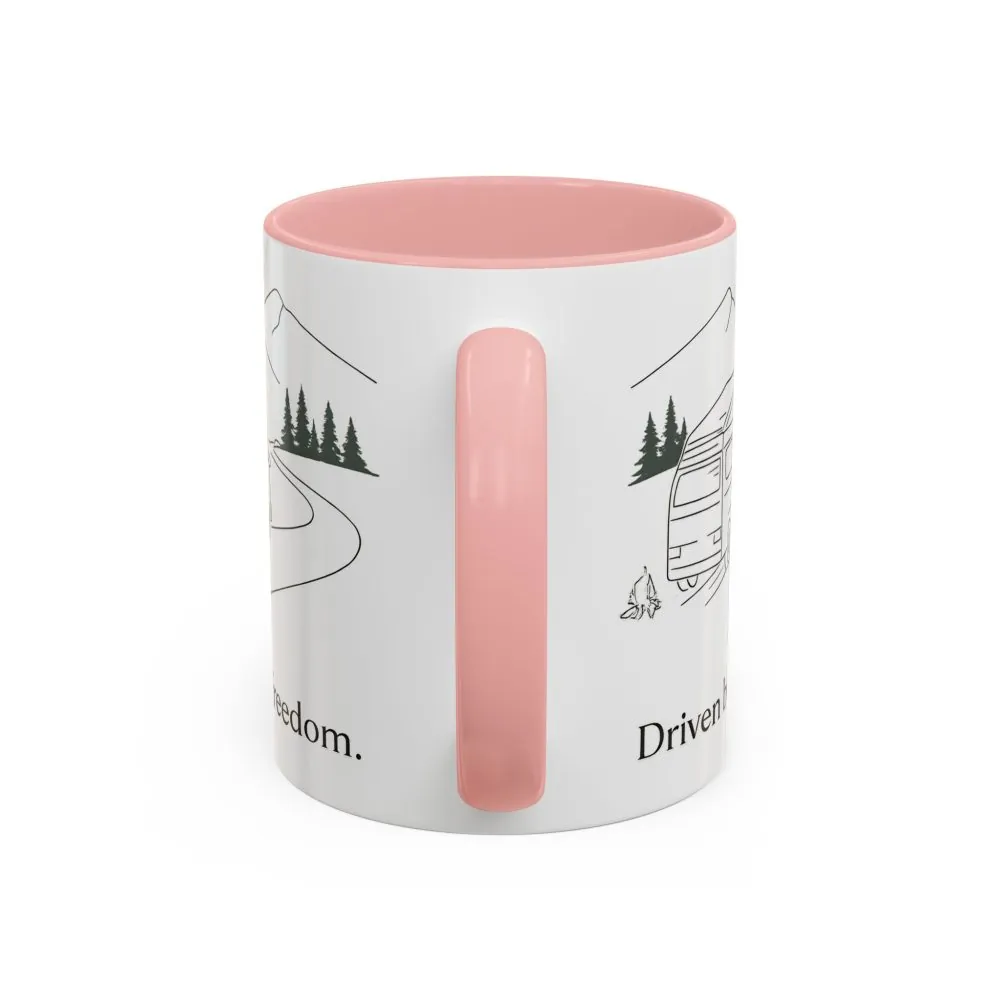 8095197433601845723_2048.jpeg Accent Coffee Mug (11, 15oz) — "Driven By Freedom" Design Minimal-Line