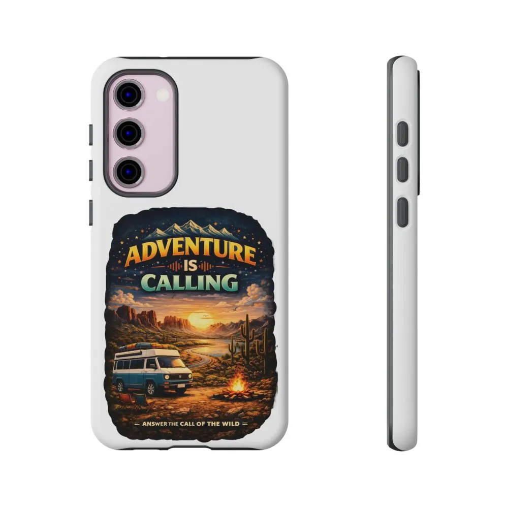 Phone Case — "Adventure Is Calling" (Design Scenic-Line)