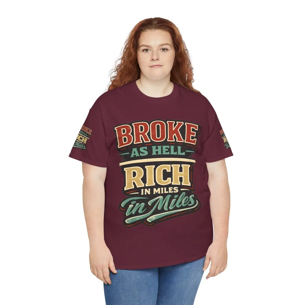 8203499954030087647_2048.jpeg Unisex Heavy Cotton Tee — "Broke As Hell" Design F**K-Line