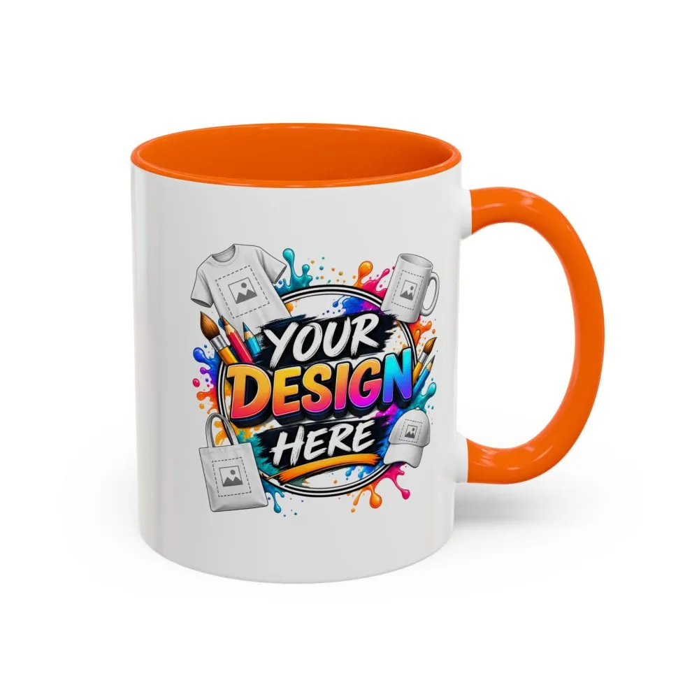 8222963872556553389_2048.jpeg Accent Coffee Mug — Colorful 'Your Design Here' Artist Print (11/15 oz)